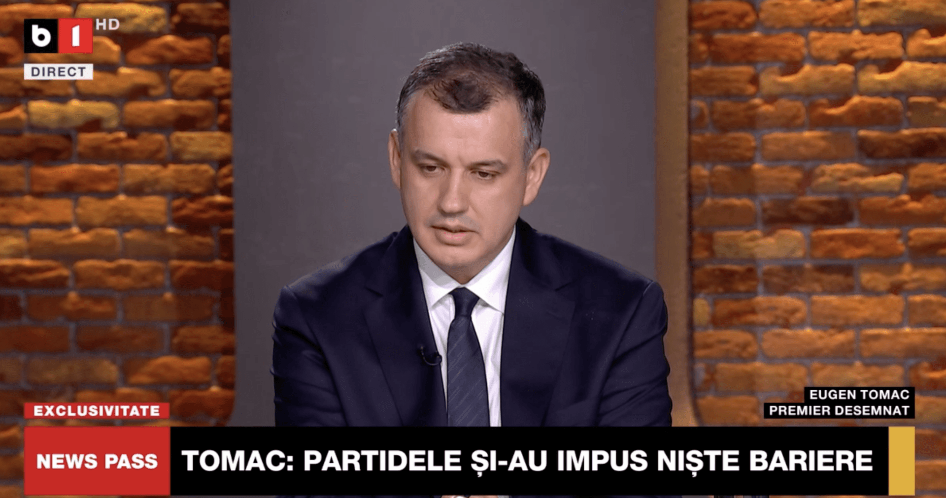 Eugen Tomac: „Nu vom crește taxe în acest an”. Premierul desemnat promite prudență și măsuri pentru relansarea economiei