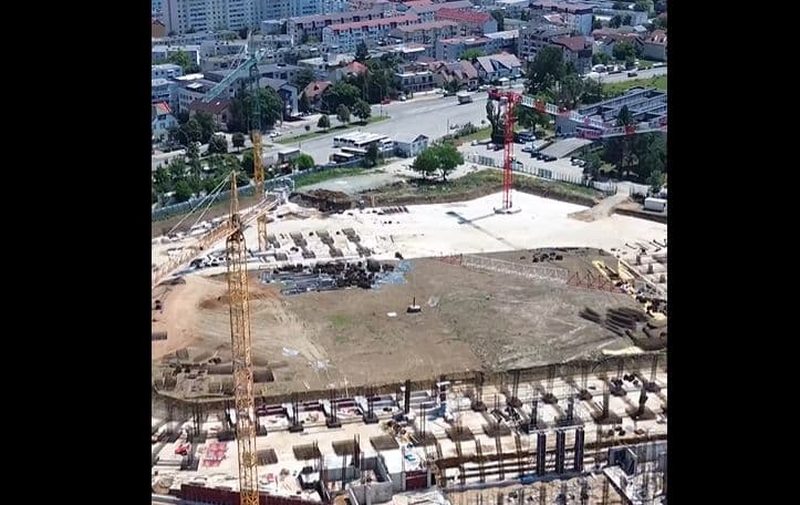 Cum va arăta noul stadion „Nicolae Dobrin” din Pitești. Construcții Erbașu: „Arena va duce mai departe moștenirea unei legende”. Imagini impresionante de pe șantier (VIDEO, FOTO)