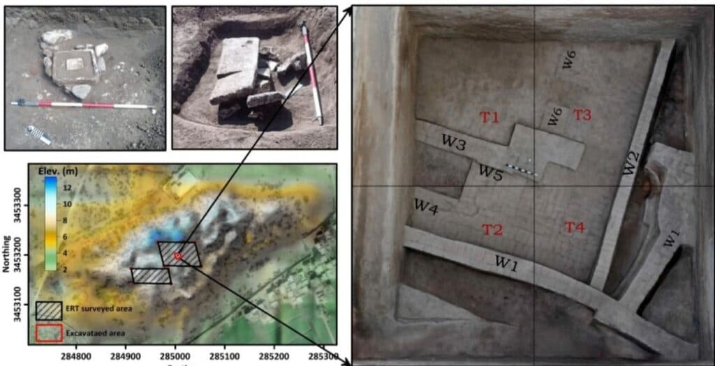 Structură misterioasă, descoperită îngropată sub un oraș antic egiptean