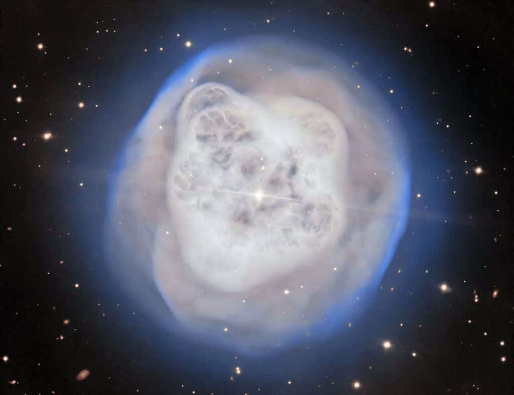 „Nebuloasa Globului de Cristal”, portretul spectaculos al morții unei perechi de stele