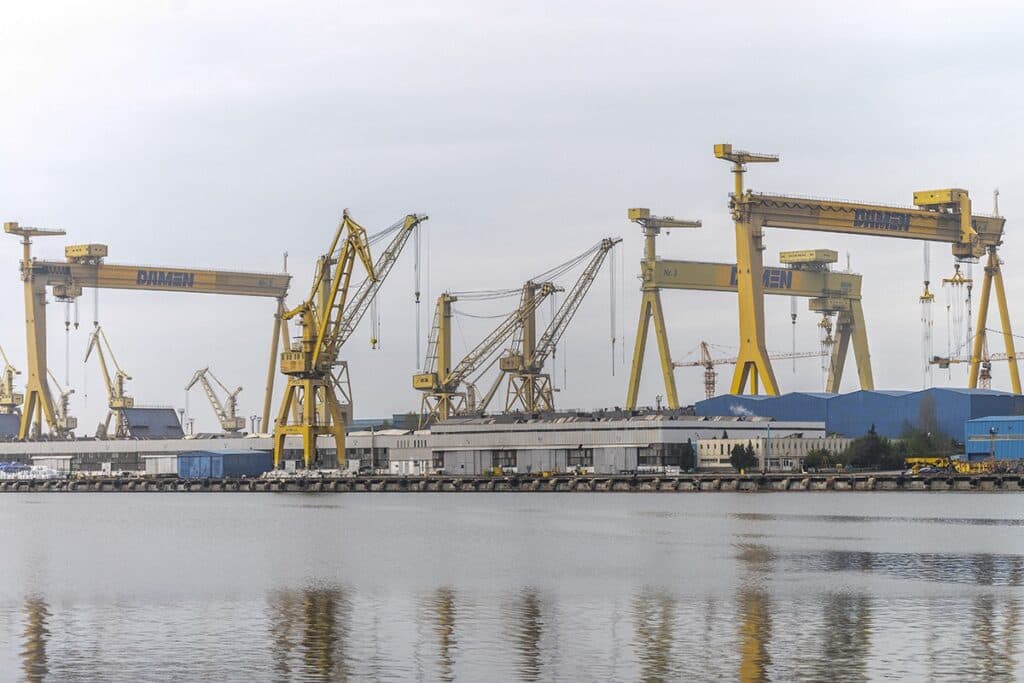 Șantierul Naval Mangalia: Creditorii au respins planul de valorificare a activelor / Activele sunt evaluate între 84 și 184 de milioane de euro, iar Rheinmetall și MSC și-au anunțat interesul