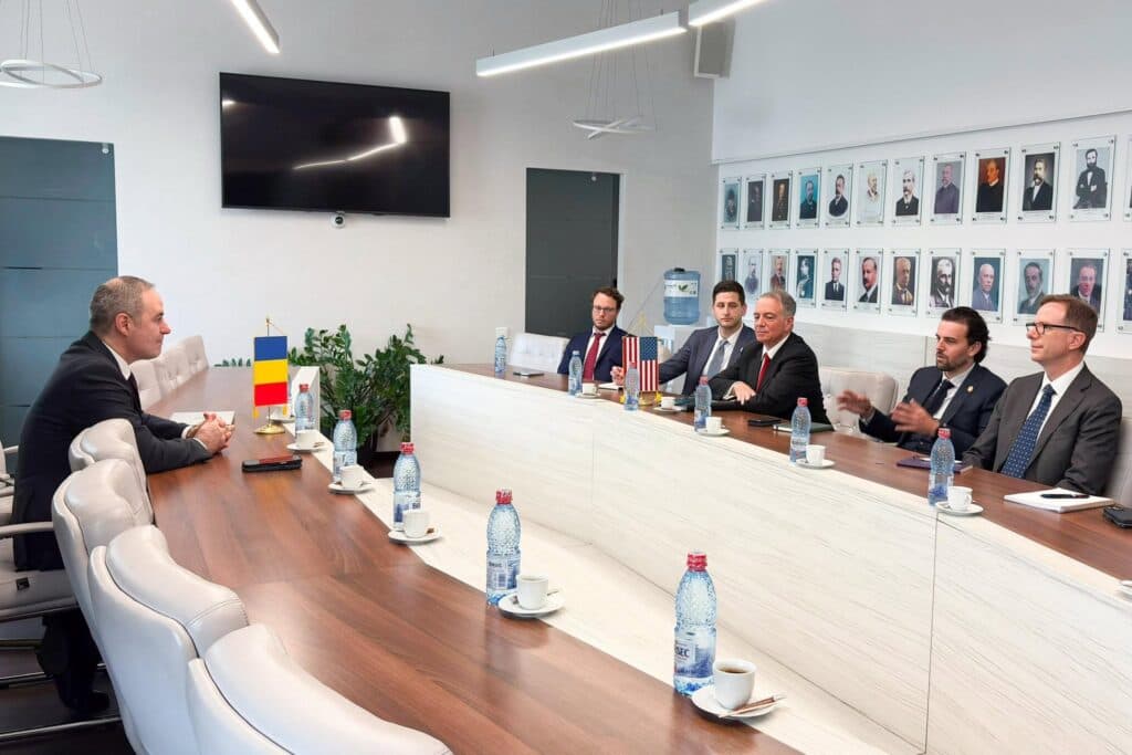 Nazare, discuții cu ambasadorul SUA despre atragerea de capital american în economia României