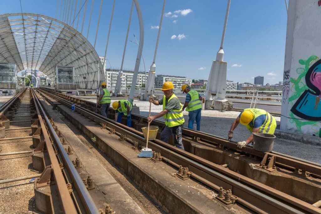 FOTO | Cum arată Pasajul Basarab, la o săptămână după deschiderea șantierului: Se închide calea de pe sensul Bd. Titulescu – Șos. Grozăvești / Calendarul restricțiilor de circulație