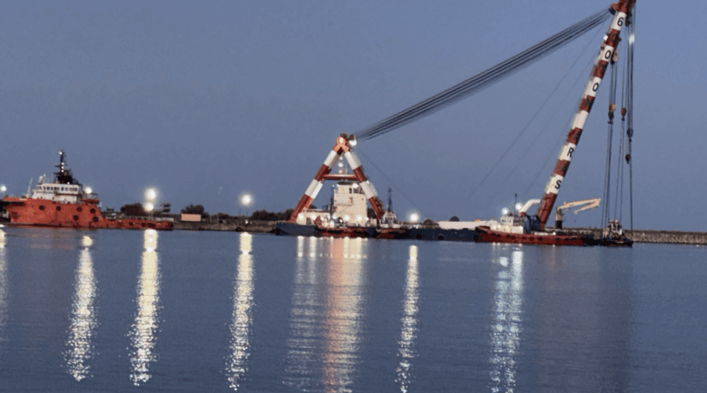 Remorcherul scufundat în accidentul naval de la Midia, recuperat după trei luni