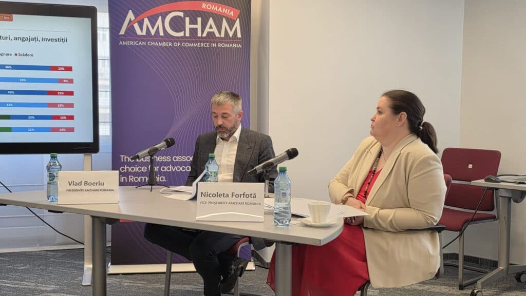 Sondaj AmCham România | Apetit investițional în cădere: 4 din 10 companii nu plănuiesc să facă investiții în 2026. Tot mai multe anticipează stagnarea activității: „E un trend îngrijorător”