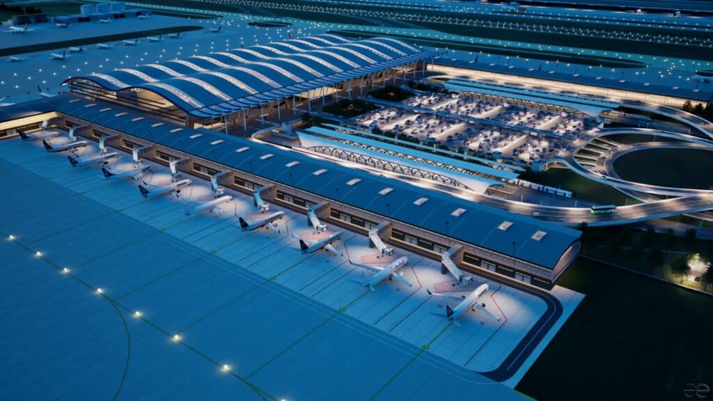 Galerie FOTO. Contract de 18,4 milioane de euro: Cine se va ocupa de proiectarea noului terminal al Aeroportului ”Henri Coandă”, cel mai mare proiect de infrastructură aeroportuară din România