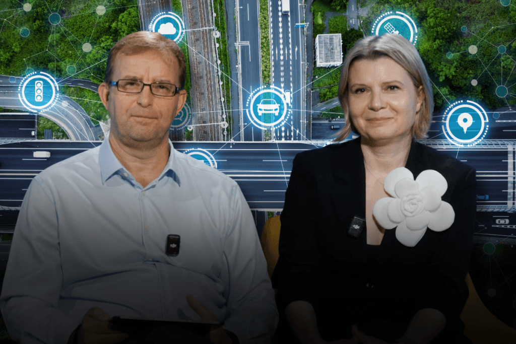 VIDEO | CEO AI Talks. AI devine infrastructură. Gabriela Popescu, Microsoft România, și Zdenek Romanek, CEO Raiffeisen Bank, despre agenți AI, avantaj competitiv și riscul adopției necritice