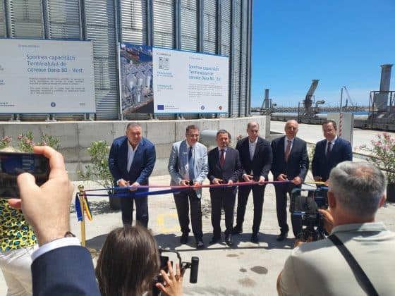 Portul Constanța: România atinge pragul de 2 milioane tone capacitate de depozitate simultană de cereale