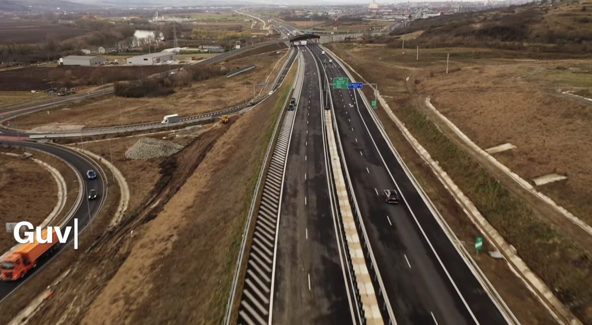După surparea unei porțiuni din Autostrada A10 Sebeș-Turda, Ministerul Transporturilor cere clarificări de la Compania de Administrare a Infrastructurii Rutiere