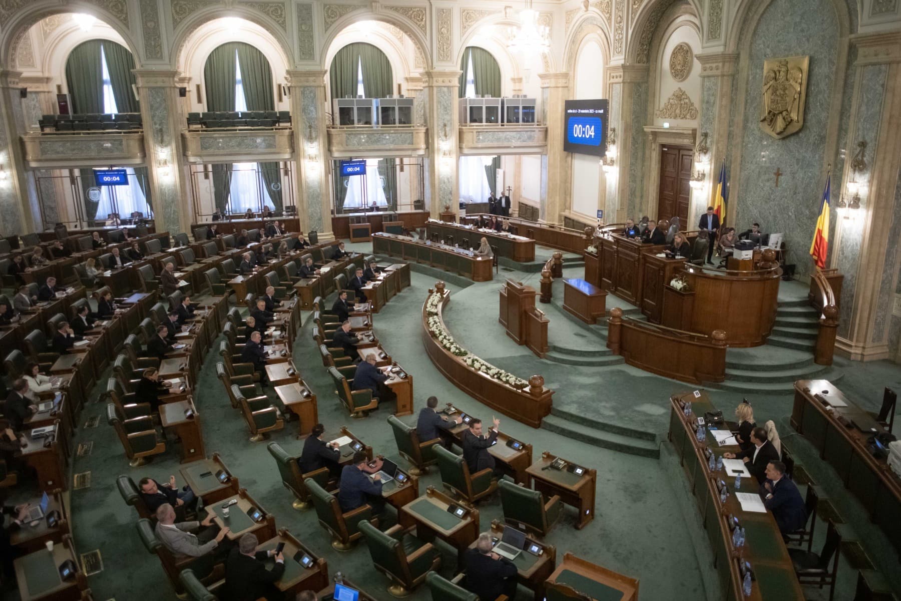 Prima ședință comună a parlamentarilor PNL și USR după anunțul colaborării între cele două partide