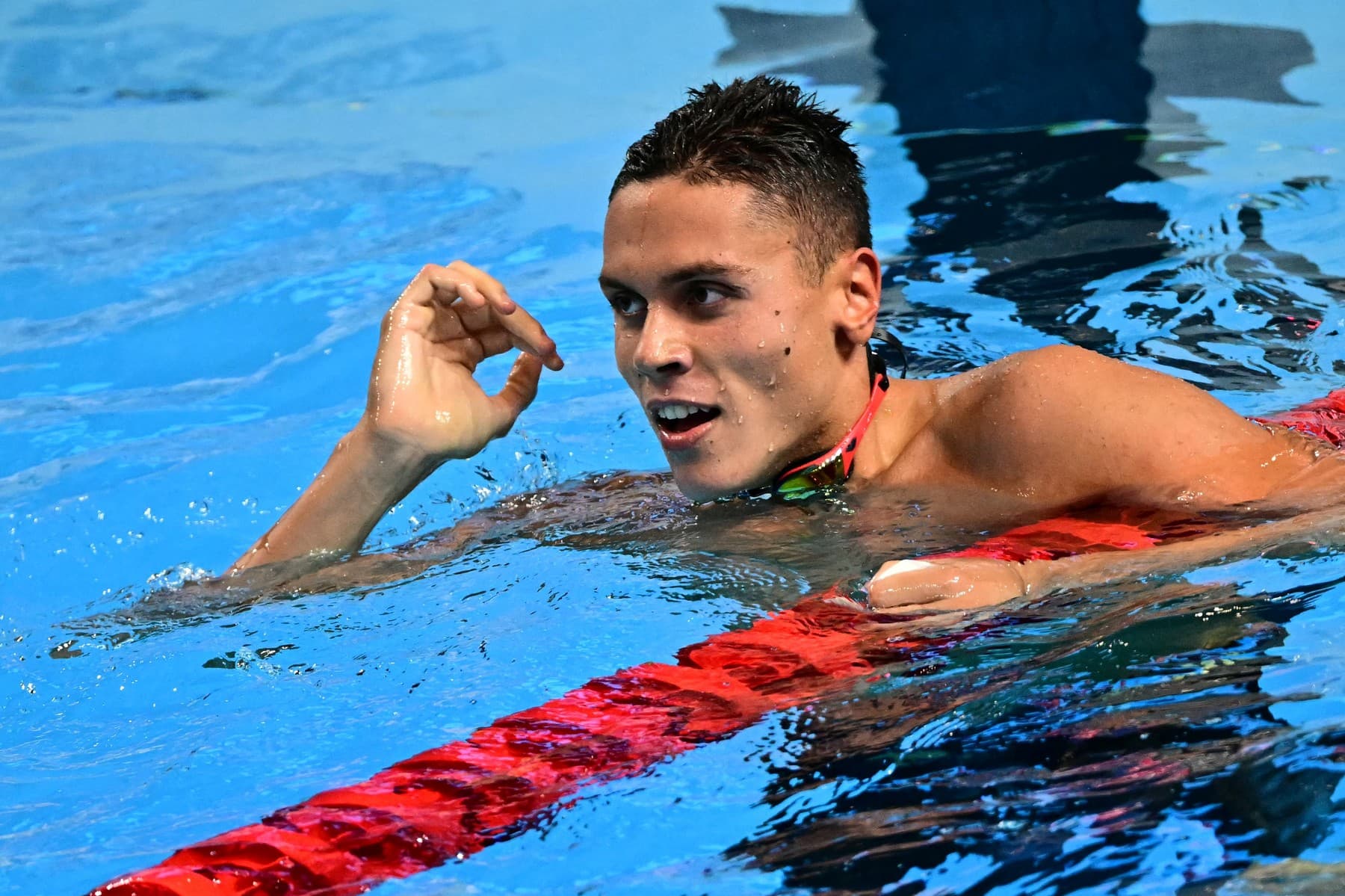 David Popovici, calificare în finala probei de 200 m liber cu cel mai bun timp, la Trofeul Settecolli