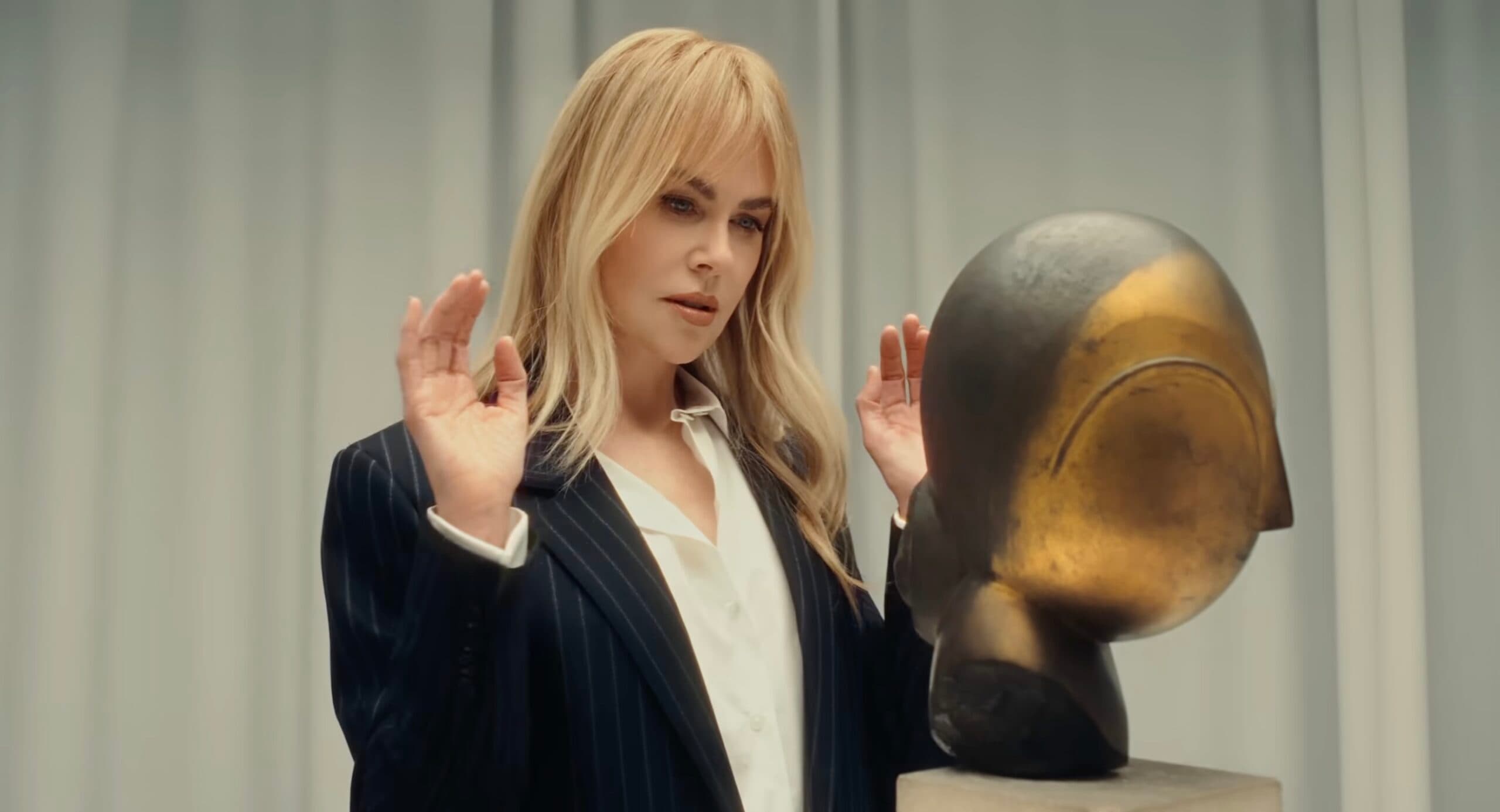 VIDEO Sculptura „Danaida” a lui Brâncuşi, promovată de Nicole Kidman într-o reclamă a casei de licitaţii Christie’s