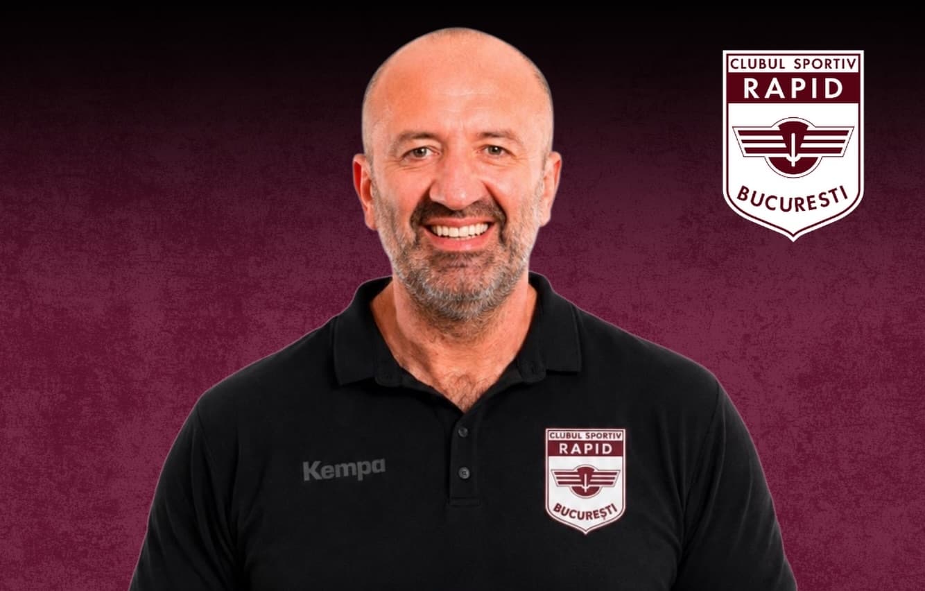 Mutare de marcă la Rapid: Dragan Adzic, noul antrenor al echipei de handbal feminin