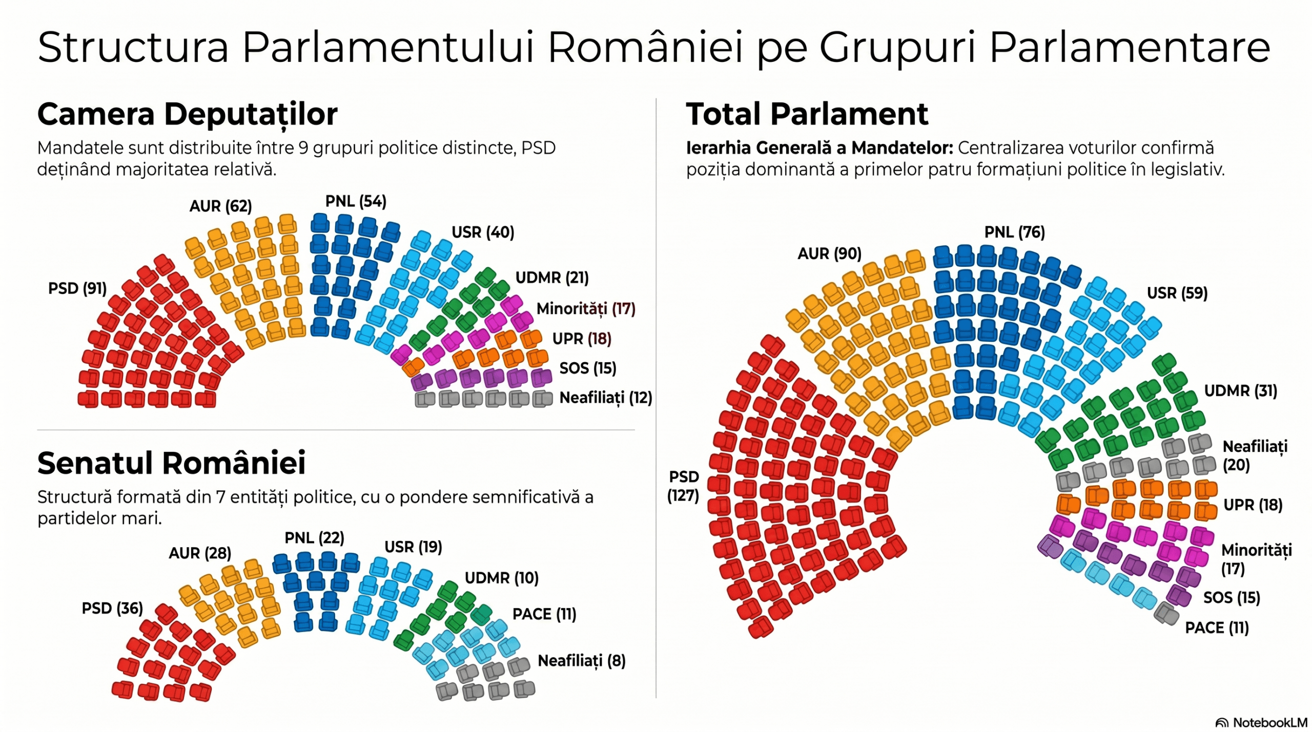 Guvernul Veștea are nevoie de voturile AUR, în orice scenariu bazat pe informațiile actuale / O demonstrație pe înțelesul președintelui Nicușor Dan