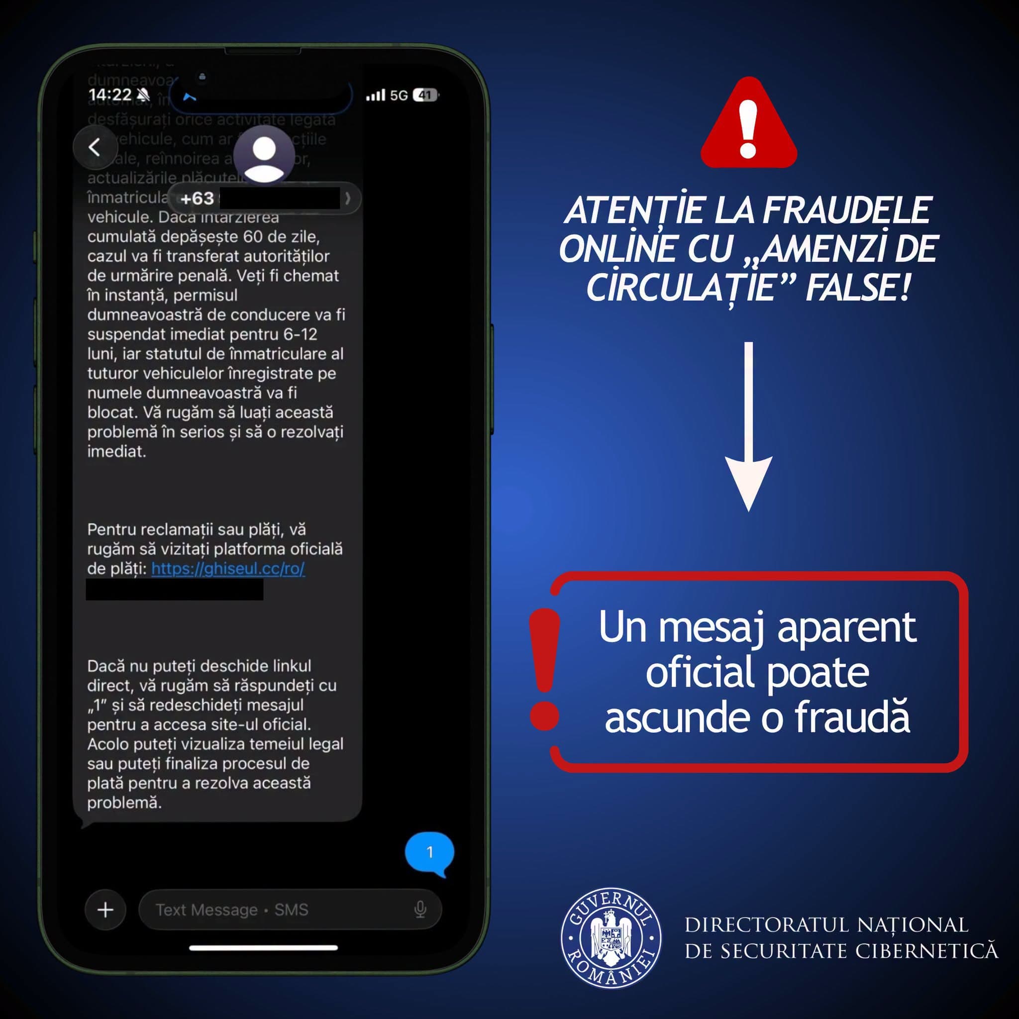 Tentative de fraudă online sub pretextul unor amenzi de circulaţie false / Sfaturile DNSC pentru a evita să fii păcălit