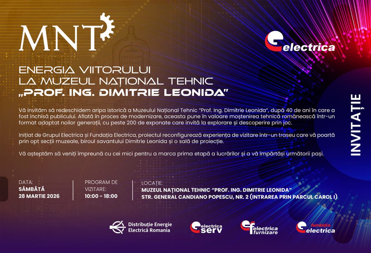 Redeschiderea aripii istorice a Muzeului Național Tehnic „Prof. Ing. Dimitrie Leonida”