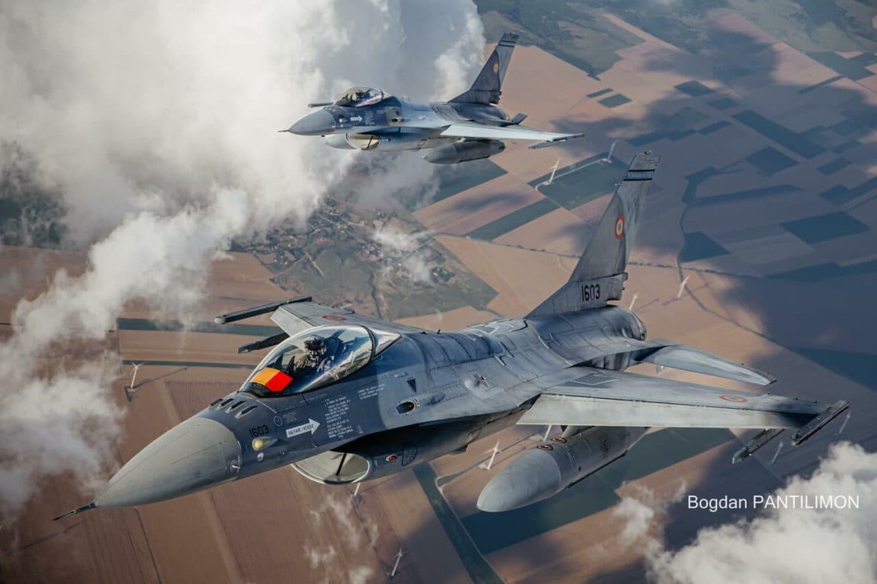MApN confirmă că un F-16 românesc a doborât o dronă ucraineană în Estonia. Pilotul va primi emblema de „Emisar pentru Pace”