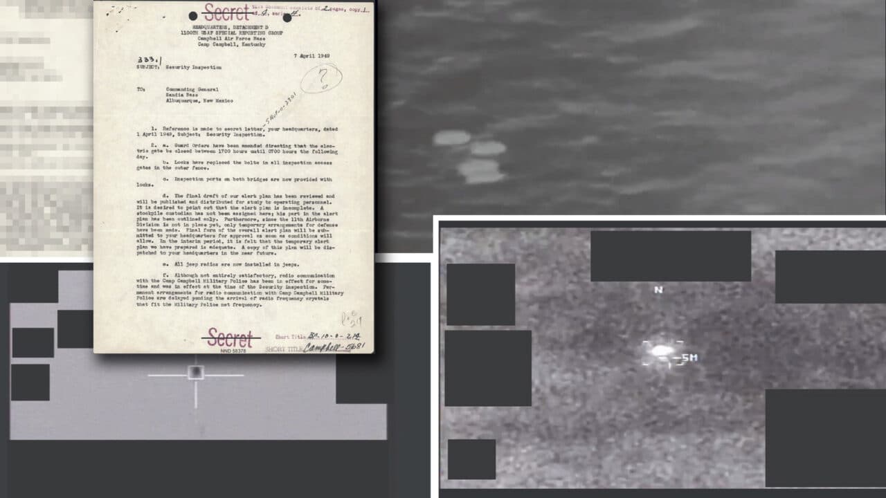 Pentagonul publică a doua tranșă de documente „inedite” despre OZN-uri. Noile imagini arată obiecte zburătoare cu forme ciudate
