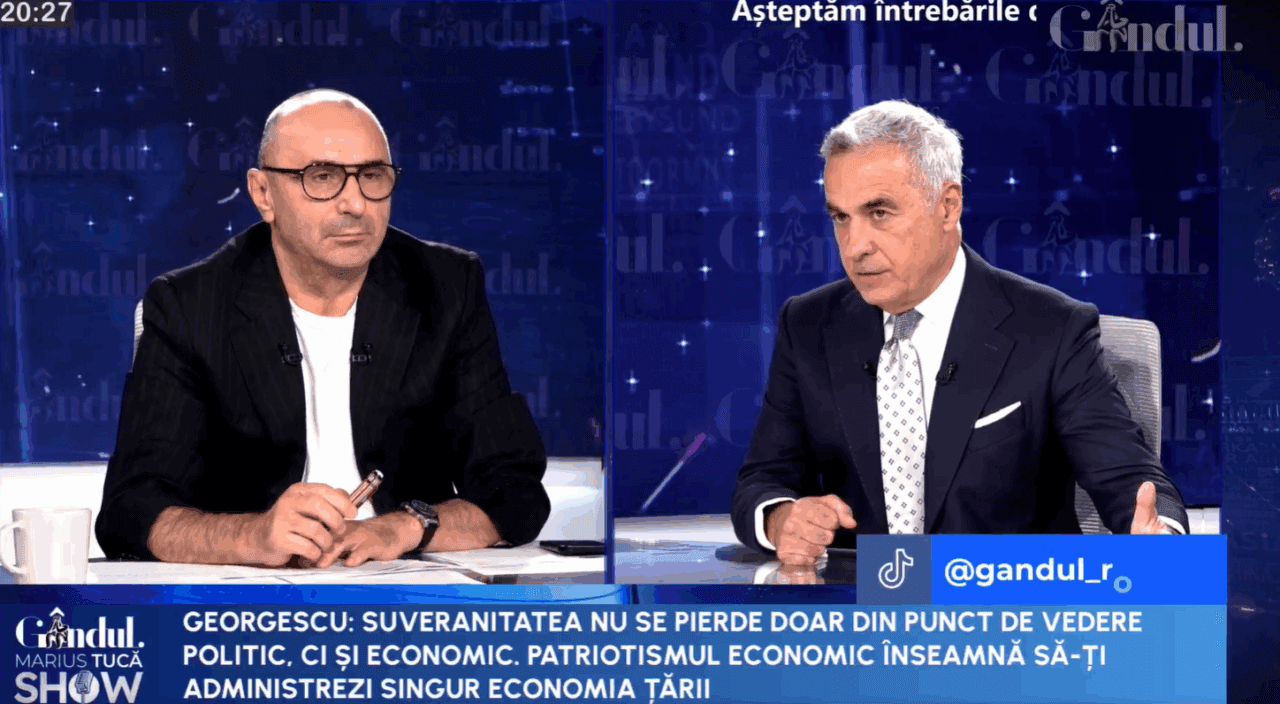 Călin Georgescu explică ce înseamnă patriotismul economic și suveranitatea economică: „Da, naționalizare” /„Intră totul în proprietatea poporului”