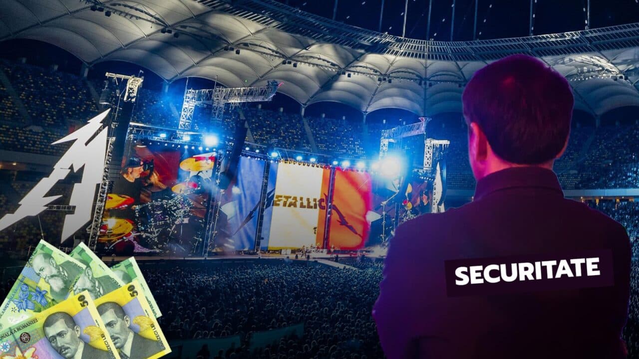 Cu ce sume au fost ofertați bodyguarzii de lux pentru concertul Metallica. Mulți au izbucnit în râs