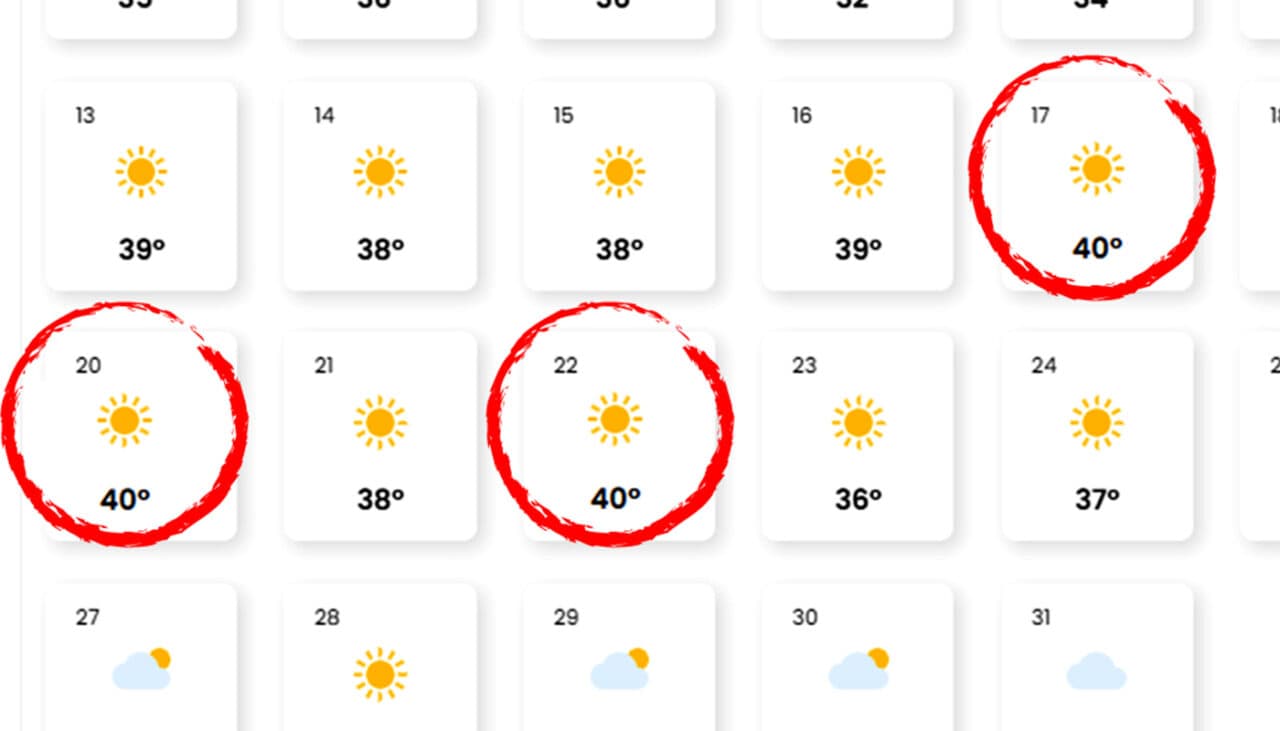 Orașul din România în care vor fi 40 grade Celsius în iulie 2026, potrivit meteorologilor EaseWeather