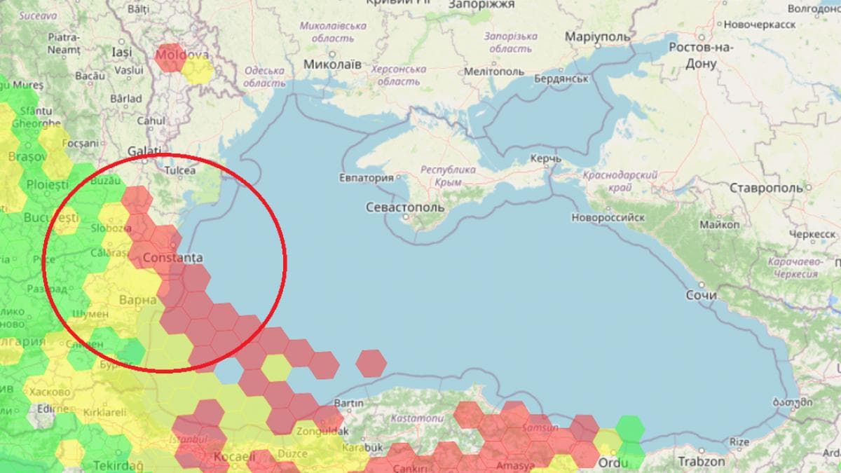 Bruiaj masiv GPS înregistrat în zona portului Constanța în ultimele 24 de ore, înainte de explozia dronei