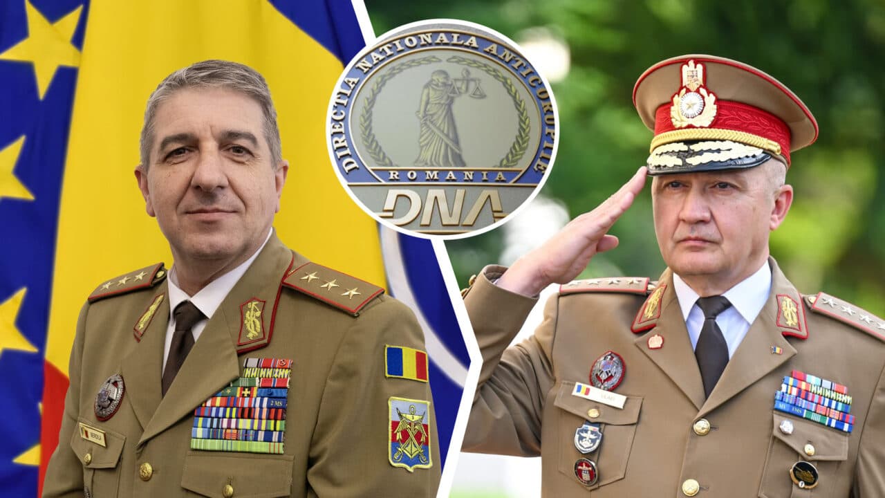 Lista generalilor din dosarul DNA. După șeful Statului Major, locțiitorul acestuia, generalul Berdilă se află în cercul suspecților din anchetă