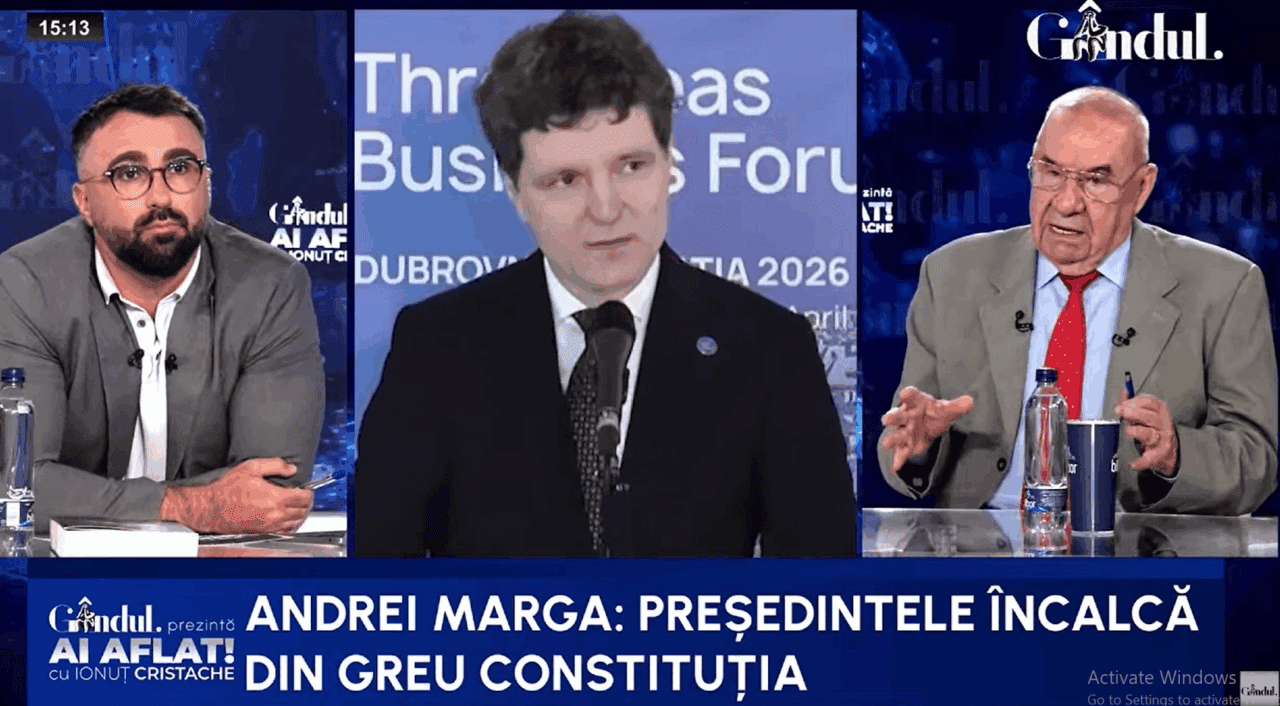 România se îndreaptă spre un regim prezidențial? Andrei Marga: Nicușor Dan încalcă la greu Constituția