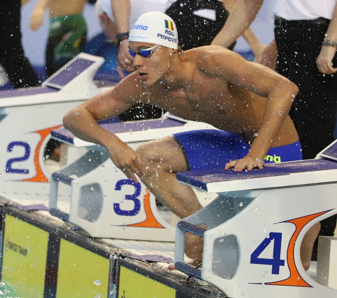 David Popovici ia argintul la 50 m liber la Trofeul Settecolli și stabilește un nou record național