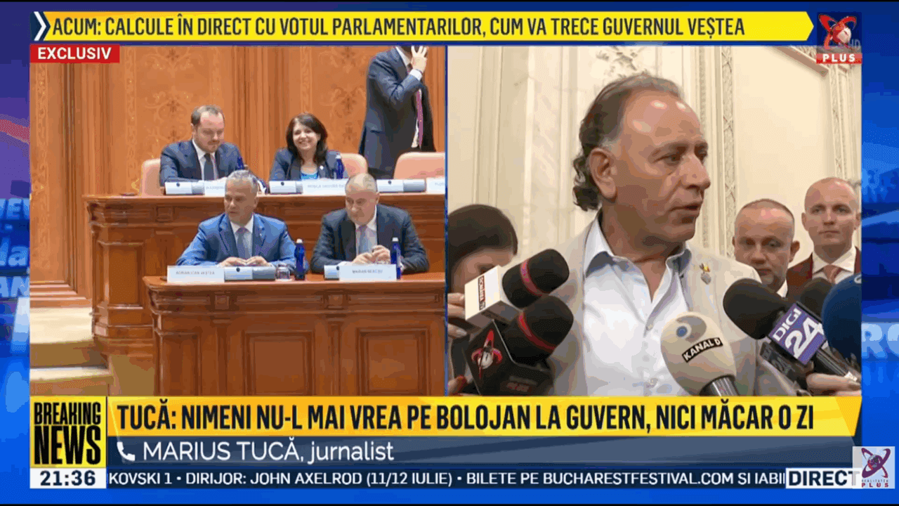 Ce se întâmplă cu România dacă alegem „răul cel mai mic”, trecerea Guvernului Veștea? Marius Tucă: „Nicușor Dan e un servant al Ucrainei”