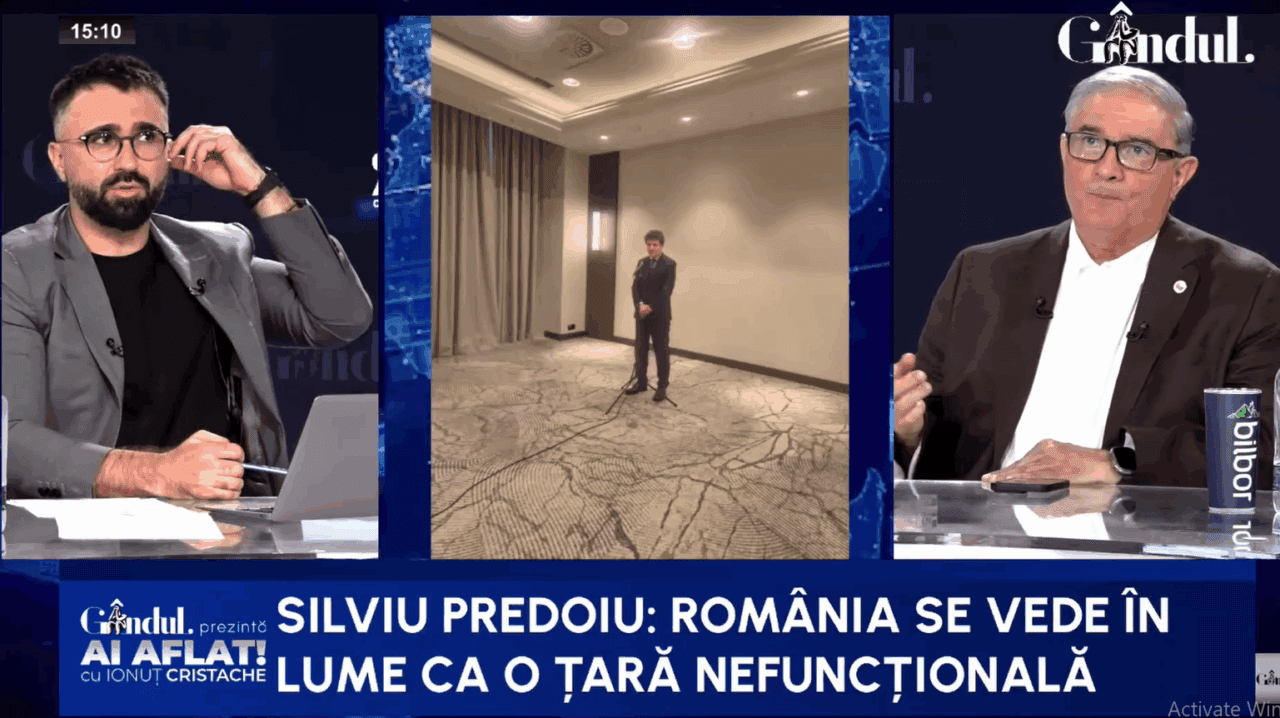 Avertisment dur al fostului șef al spionilor. Silviu Predoiu: România se vede în lume ca o țară nefuncțională/Nicușor Dan e inadecvat