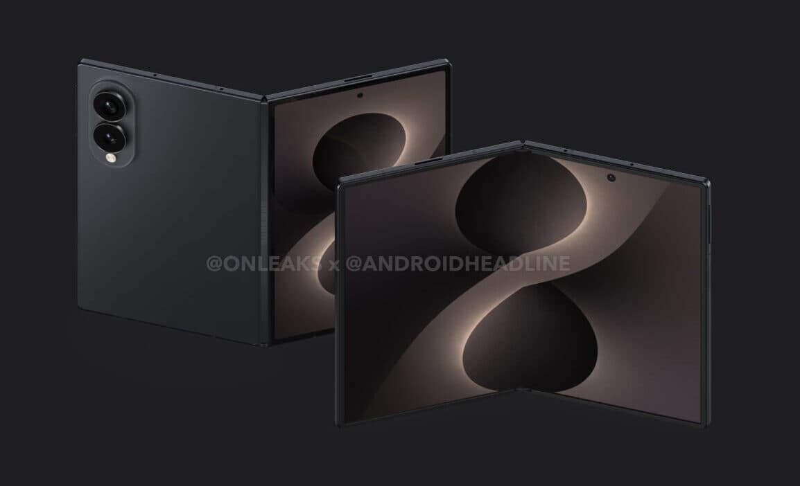 Galaxy Z Fold8 Wide, noi imagini neoficiale: design mai lat și schimbări importante