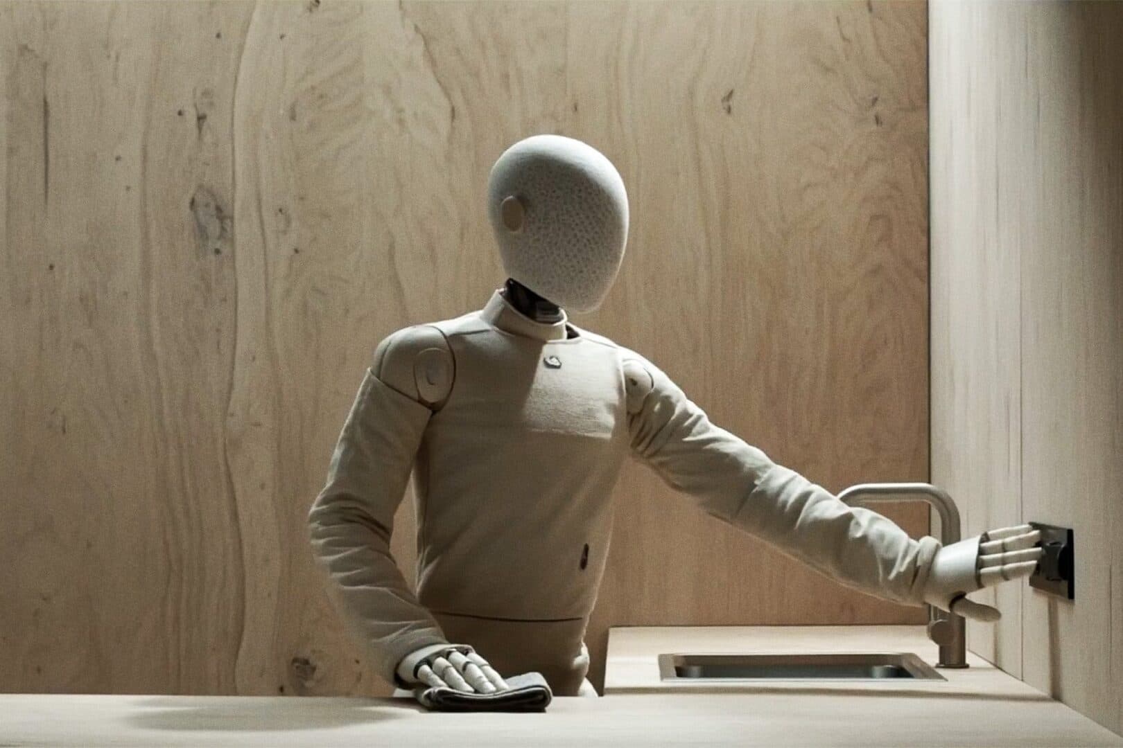 VIDEO | Păcăleală în robotică: Robotul umanoid care spăla perfect vasele era, de fapt, un om deghizat