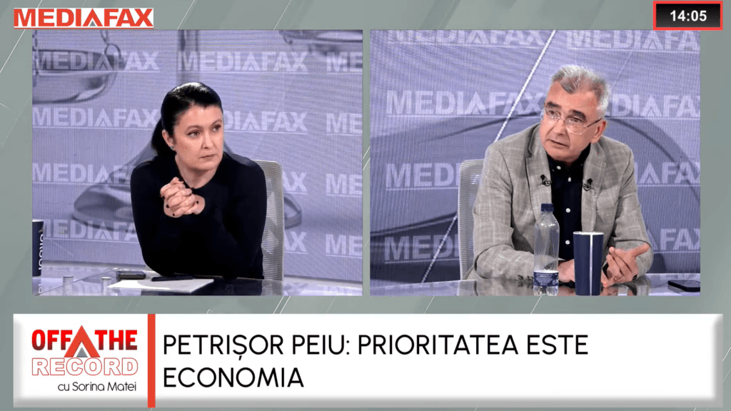 Peiu, despre cum va mări AUR pensiile și va scădea TVA-ul: „Reducând cheltuielile de la investițiile care nu sunt europene și urgente”