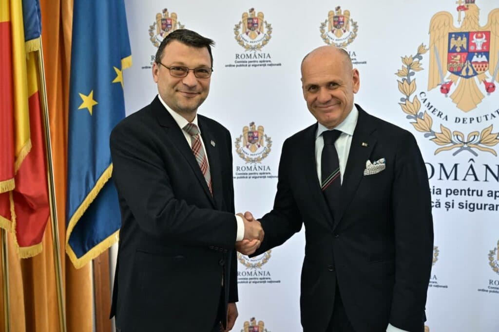 Bogdan Rodeanu, discuții la Palatul Parlamentului cu delegația italiană: „Dincolo de cooperarea în domeniul securității, suntem legați printr-o fraternitate”