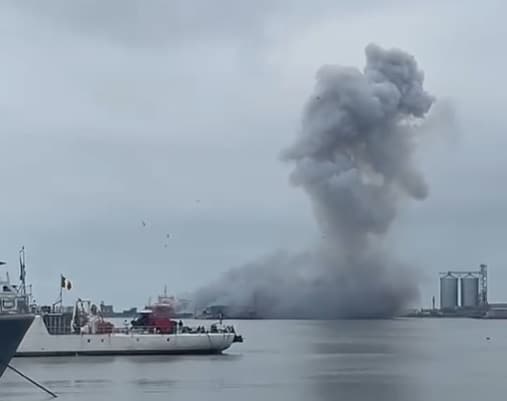 RO-ALERT de alertă extremă în Constanța după explozia unei drone maritime. Oamenii evacuați: „Nu ne-a spus nimeni ce se întâmplă”