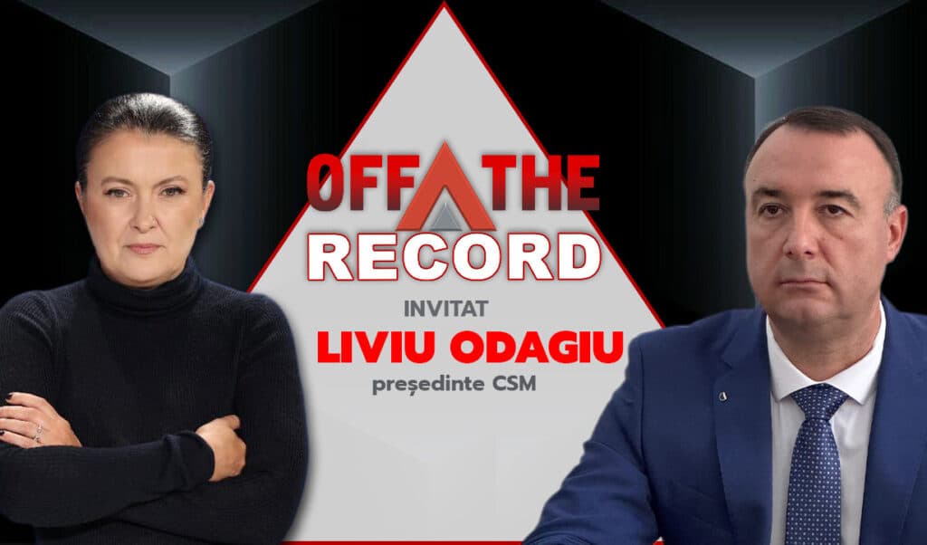 Liviu Odagiu, președintele CSM, invitat la OFF The Record