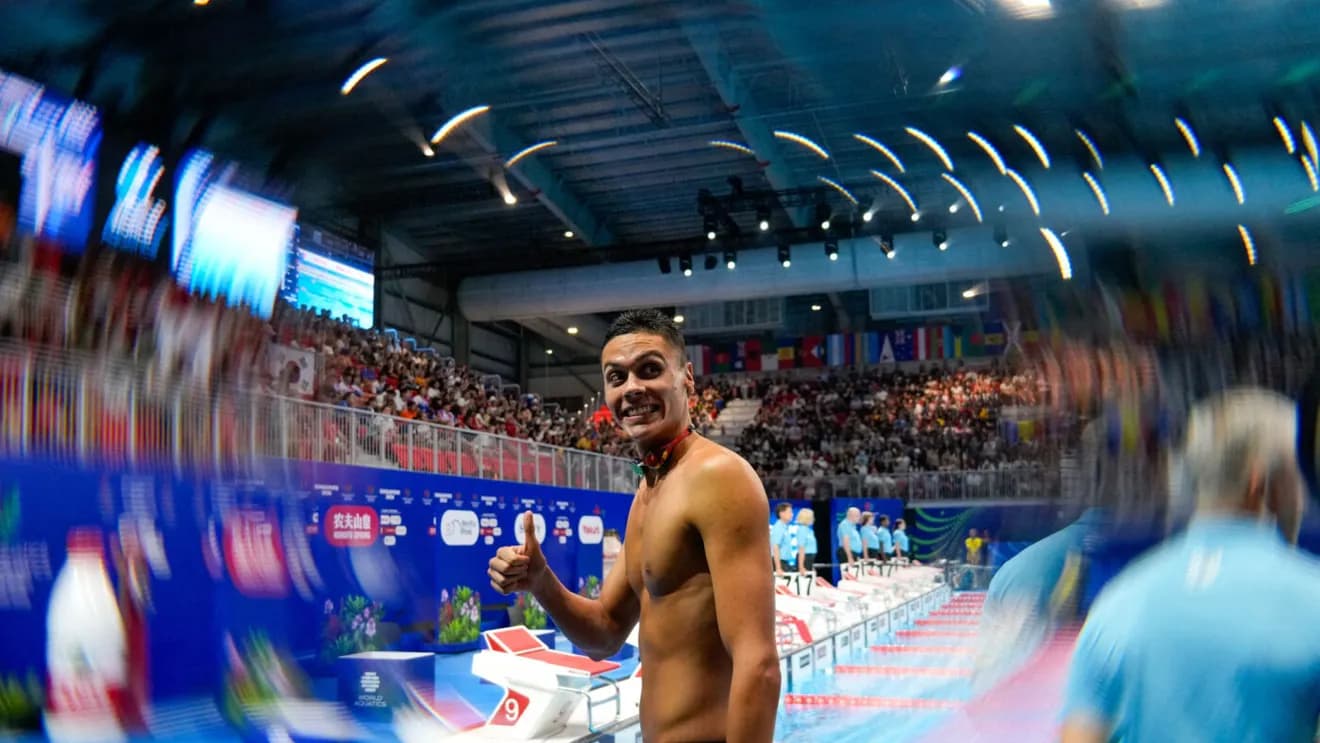 VIDEO David Popovici, mesaj superb pentru colegii săi înainte de Campionatul European de Natație: „Asta mi se pare foarte important!”