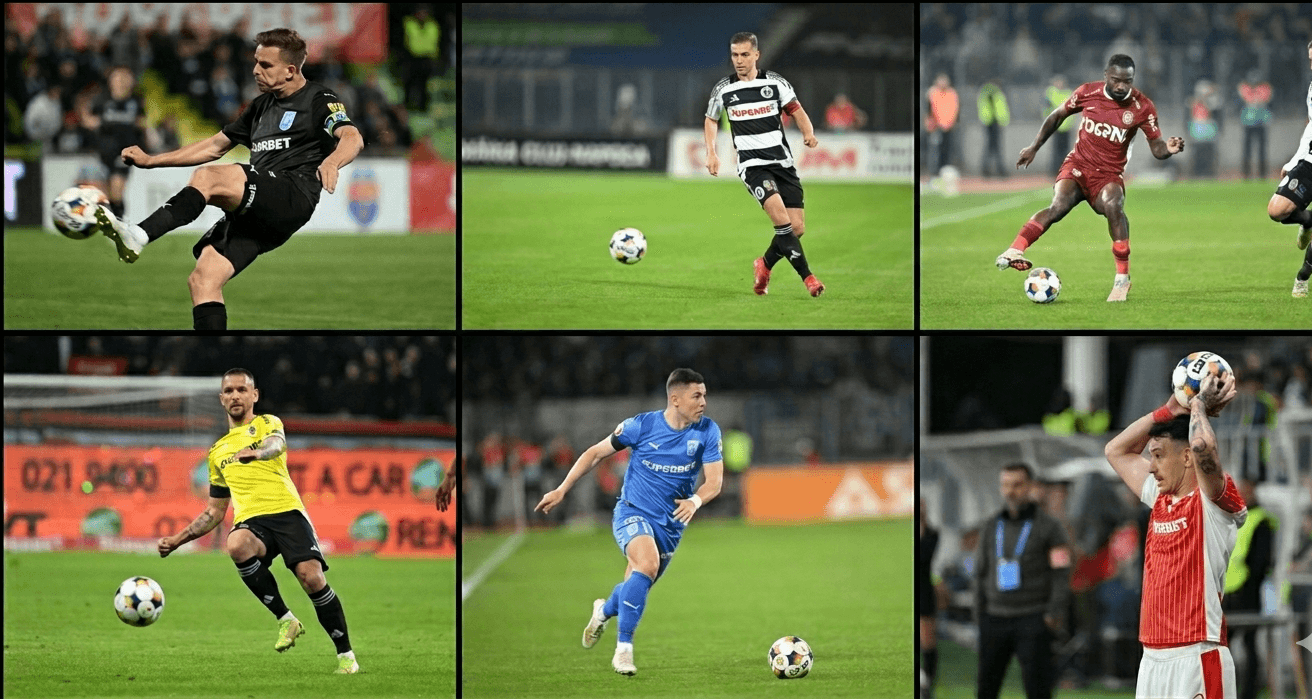 EXCLUSIV Cei mai buni fundași laterali din Superliga! U Cluj, Dinamo, Universitatea Craiova și CFR Cluj în cursa flancurilor pentru echipa sezonului