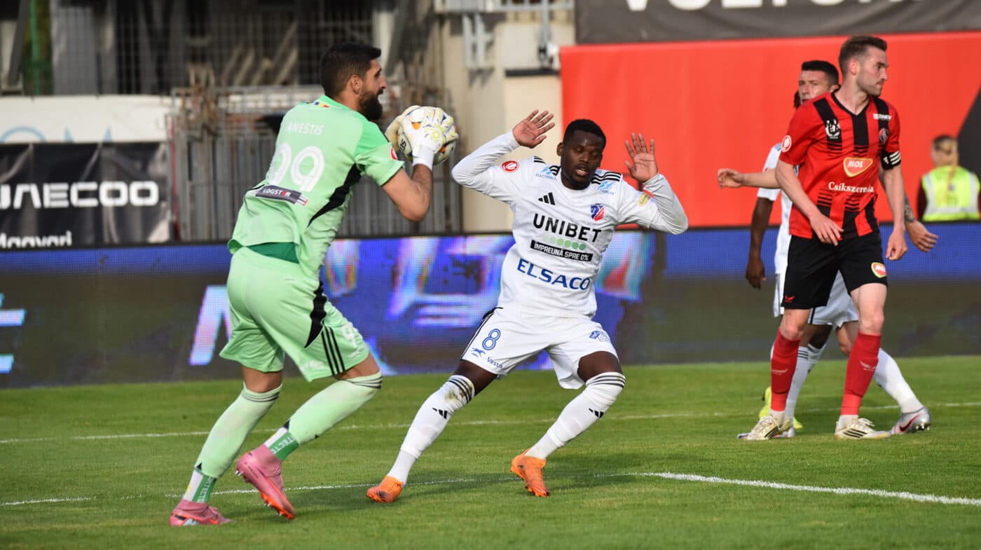FK Csikszereda – FC Botoșani 2-0, în etapa 9 din play-out-ul Superligii. Înfrângere pentru echipa lui Croitoru, înaintea barajului de Europa cu FCSB