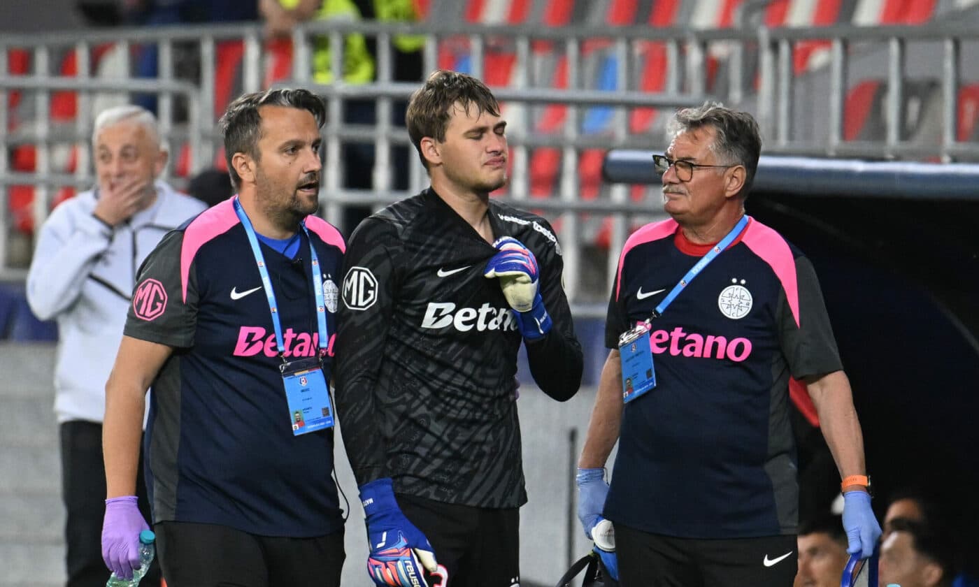 Anunț despre Matei Popa. Ce se întâmplă cu portarul FCSB după ce a ieșit în lacrimi