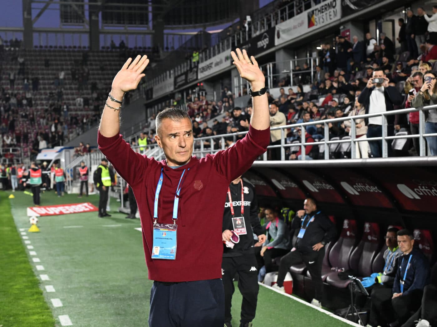 EXCLUSIV Obiectivul lui Daniel Pancu la CFR Cluj după ce s-a aflat că e dorit de Rapid: „Eu la asta mă gândesc acum”