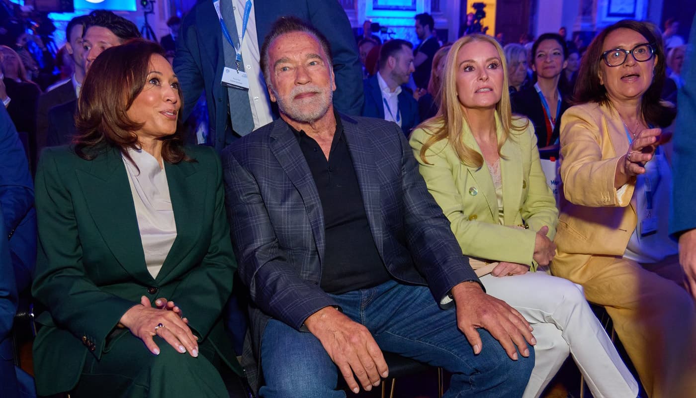 EXTRA Arnold Schwarzenegger, prietenul Nadiei Comăneci, alături de iubita cu 27 de ani mai tânără decât el