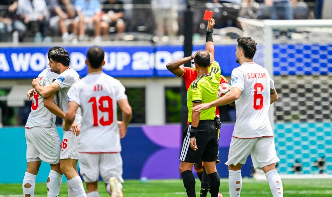 CM 2026 Gafa monumentală din Belgia – Iran! A luat cartonaș roșu după o eroare de amator