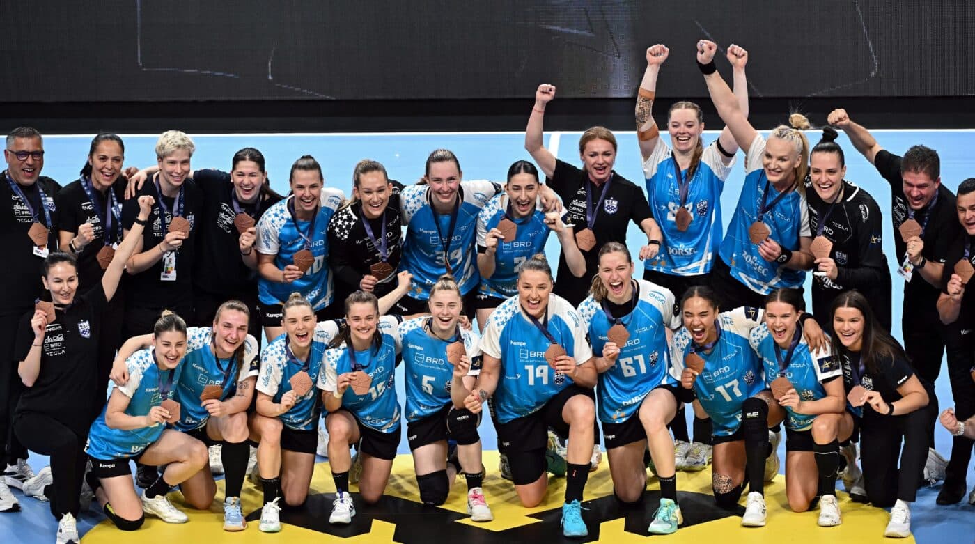 CSM București, ce performanță! „Tigroaicele” n-au stat la discuții și au câștigat medaliile în Liga Campionilor