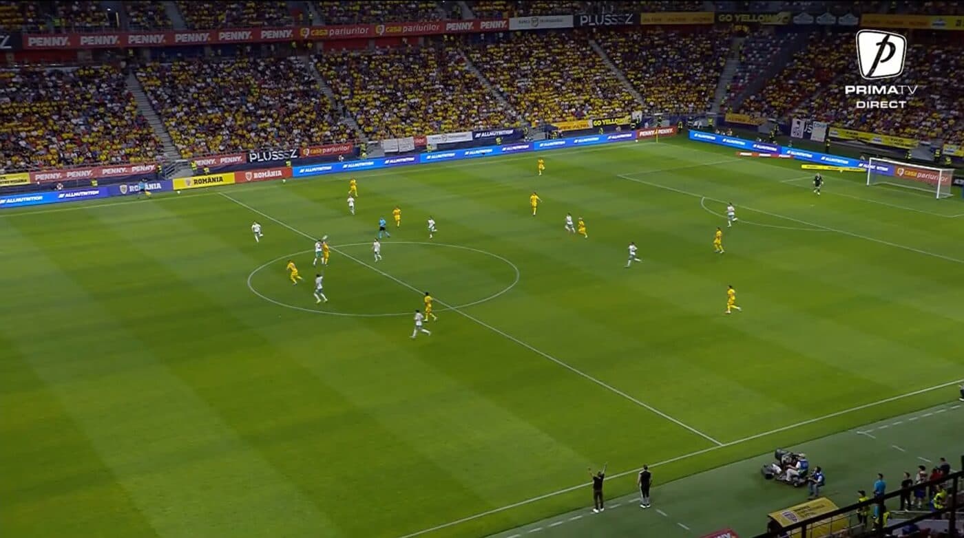 Golul superb al lui Louis Munteanu din România – Țara Galilor, anulat după o eroare de arbitraj!