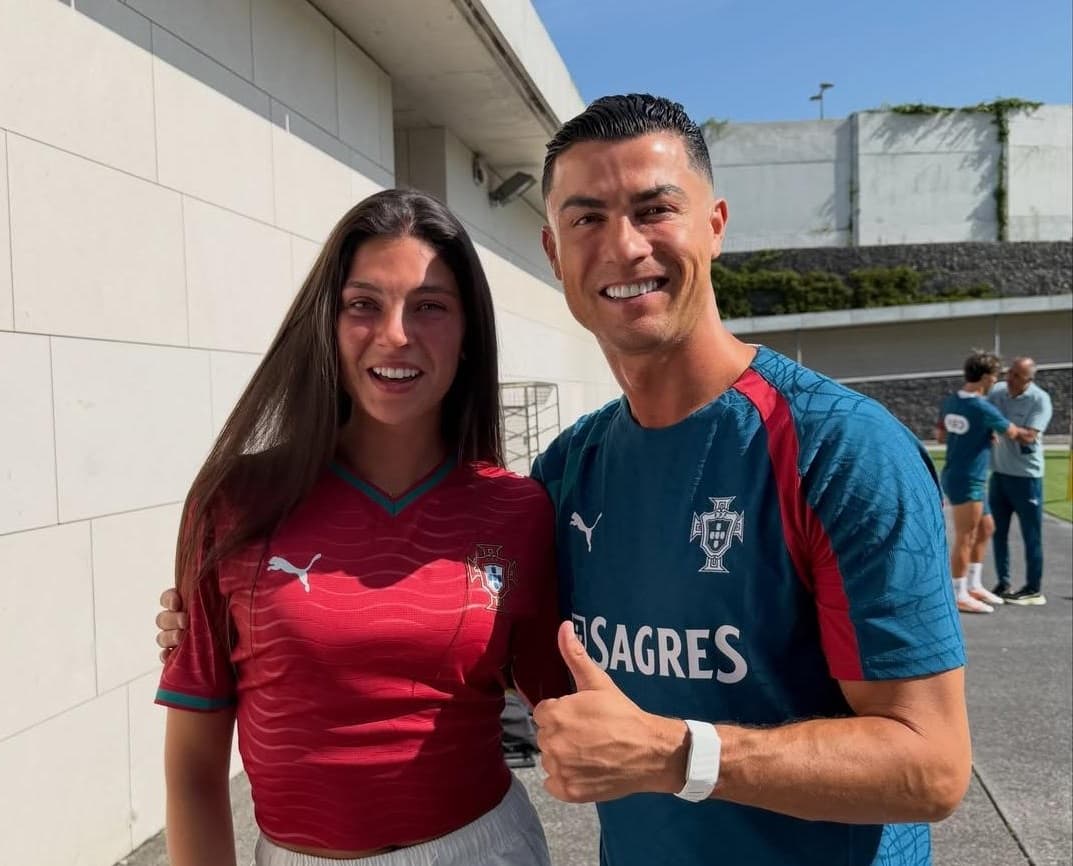 Influencerița Celine s-a întâlnit cu Cristiano Ronaldo și i-au dat lacrimile: „Nu plânge, ești frumoasă”