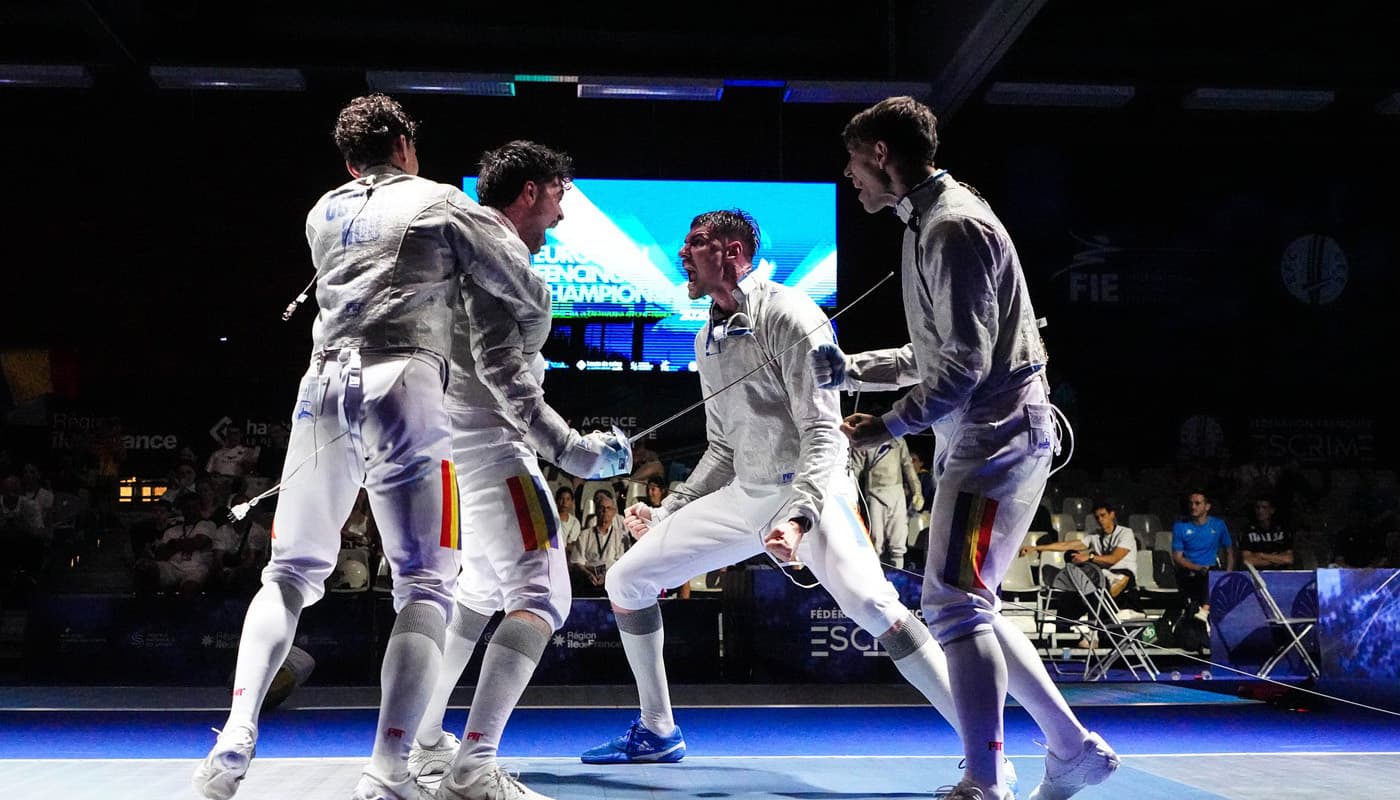 Ce performanță! România luptă pentru AUR la sabie în finala Campionatului European de Scrimă din Franța!