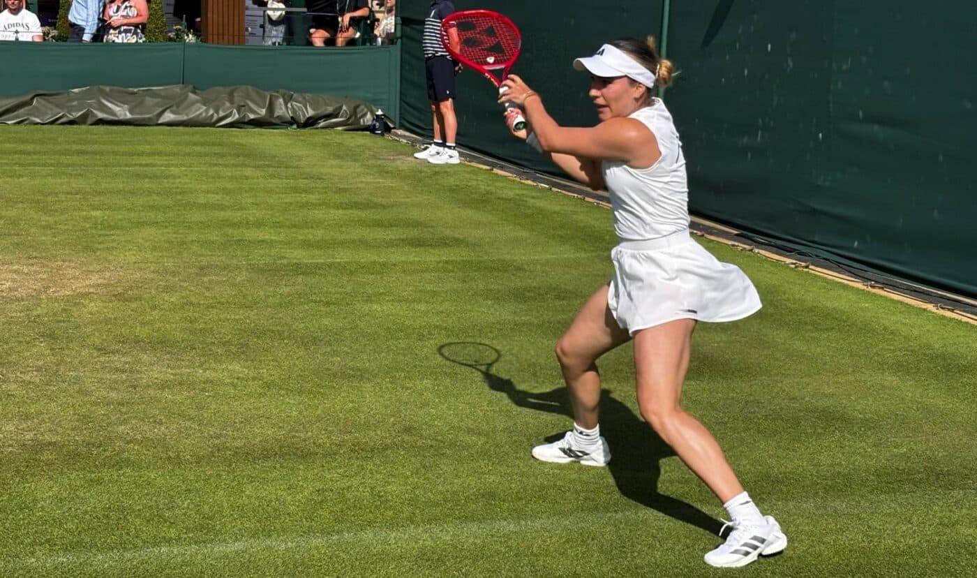 CORESPONDENȚĂ Gabriela Ruse a fost eliminată la Wimbledon, dar crede că poate avea rezultate mari: „Simt că sunt cea mai bună jucătoare pe iarbă după Simona Halep”