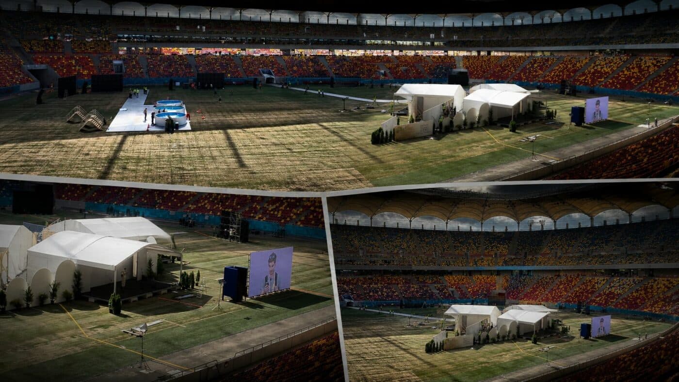EXCLUSIV S-a ales praful de gazonul de pe Arena Națională! Concertele l-au distrus complet: când se schimbă suprafața de joc și când revin FCSB și Dinamo „acasă”